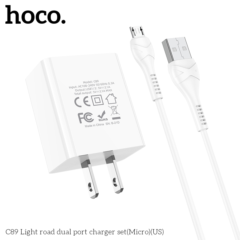 Bộ sạc Micro Hoco C89