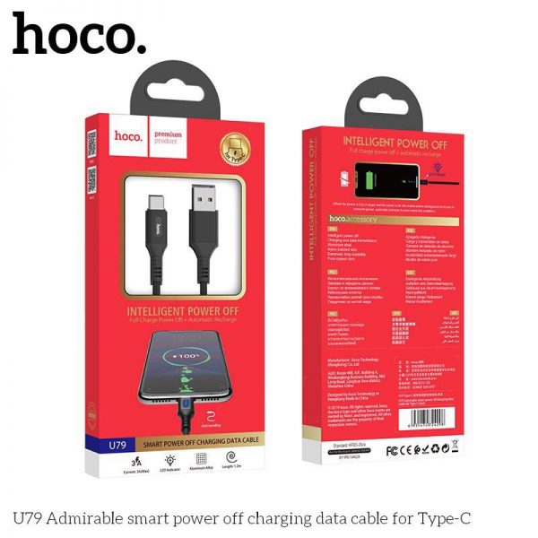 Dây Cáp Sạc Nhanh Lightning Hoco U79