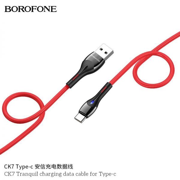 Dây Cáp Sạc Nhanh Typec Borofone CK7