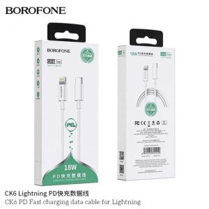Cáp sạc Typec - Lightning Borofone CK6