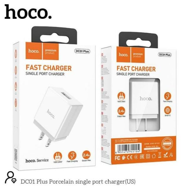 Củ Sạc nhanh Hoco DC01 plus