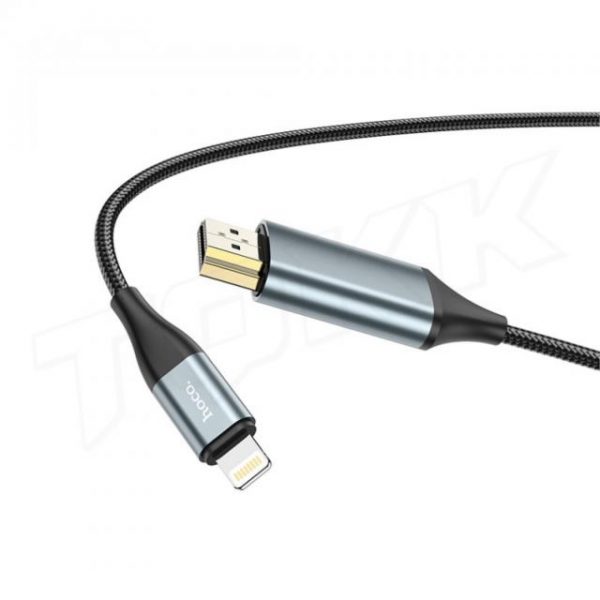 Cáp chuyển đổi Hoco Lightning-HDMI UA15 2m