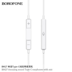 Tai nghe có dây Borofone BM27 Typec
