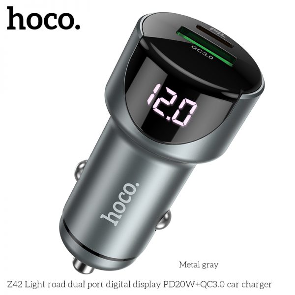 Tẩu sạc ô tô Hoco Z42