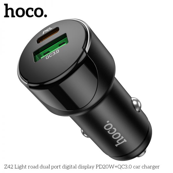 Tẩu sạc ô tô Hoco Z42