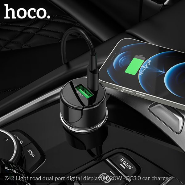 Tẩu sạc ô tô Hoco Z42