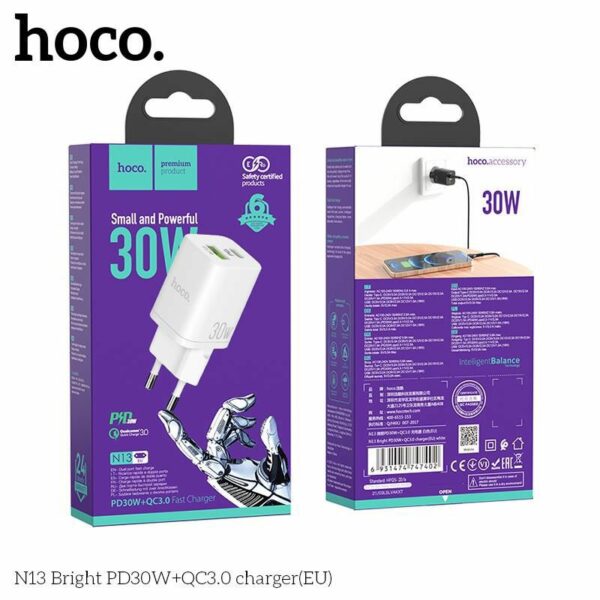 Củ Sạc Nhanh Hoco N13